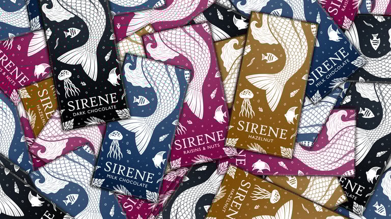 Sirene Chocolate bars