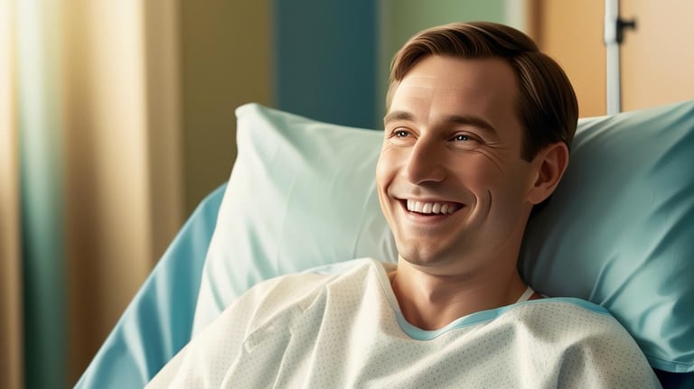 happy patient