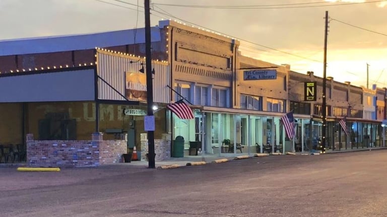 Mabank Texas at Sunset