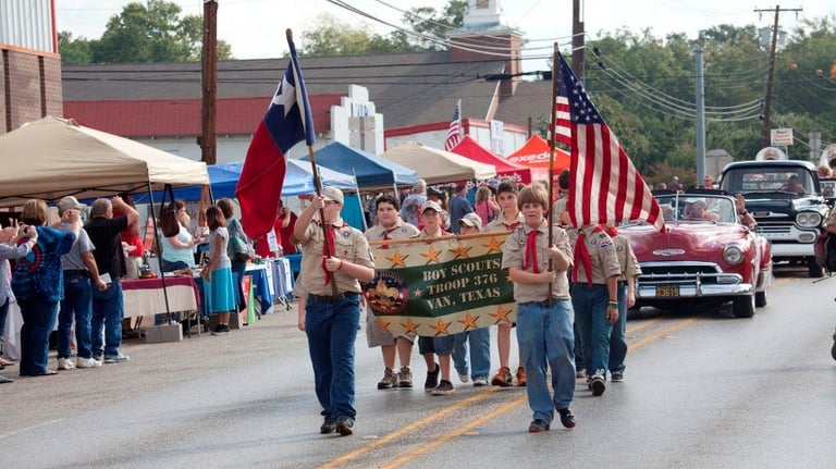Parade at Van Texas
