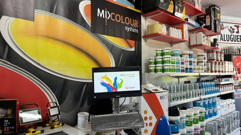 Tintas Dissoltin sistema MixColour