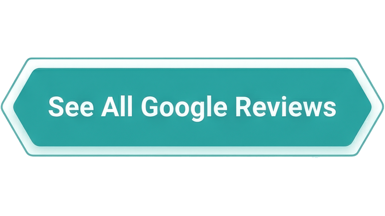 Teal hexagonal button with white text reading See All Google Reviews for customer feedback.