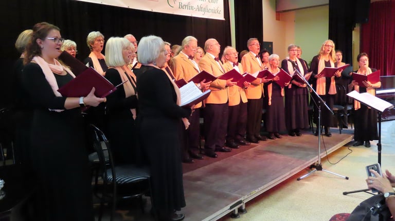 Jubiläumskonzert Gemischter Chor Berlin Altglienicke im Bürgerhaus Berlin Altglienicke