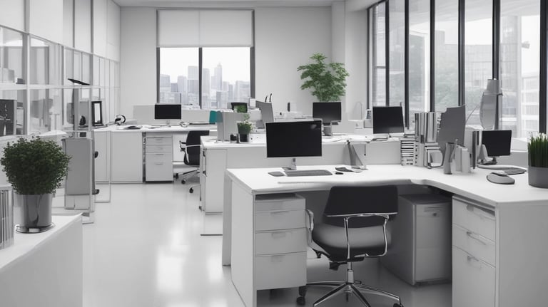 white and black abstract painting