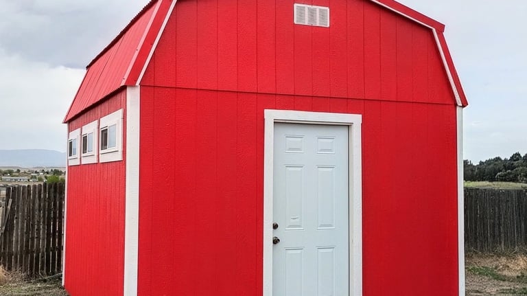 Beautiful 12x14 Custom Lofted Barn In Chino Valley