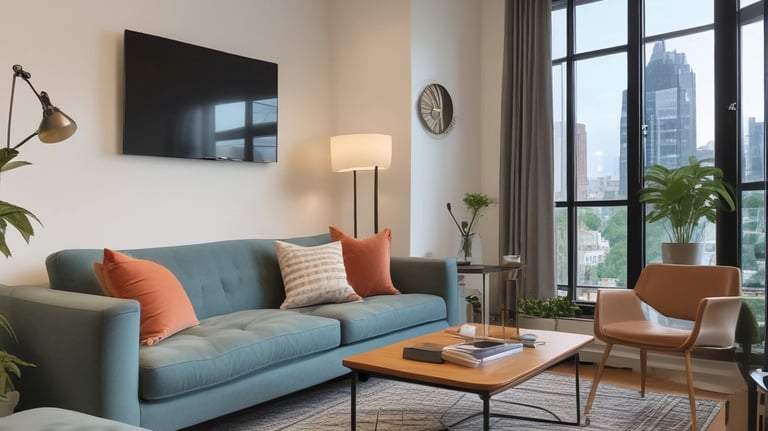 gray concrete wall inside building