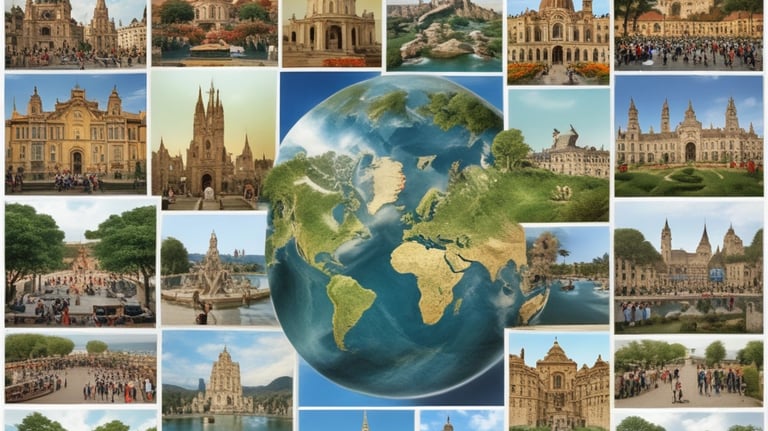 A vibrant photo of a happy family exploring a colorful Indian market street