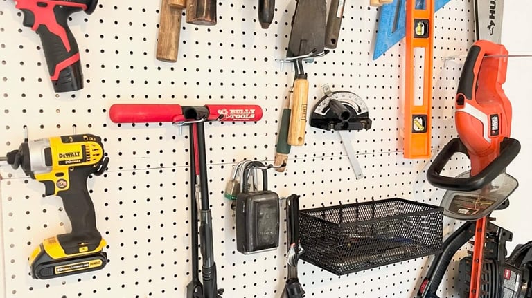 Professionally organized garage in Dallas, Tx