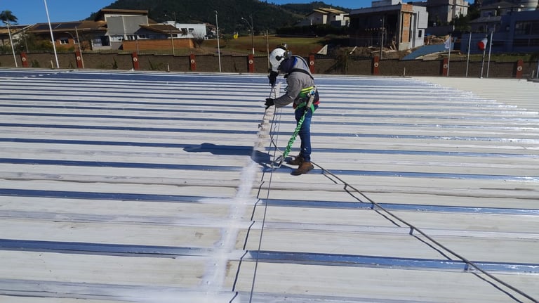 Impermeabilização telha metálica