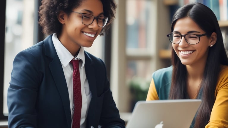 A curved facade covered in white latticework