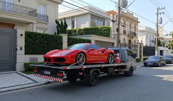 Transporte de carro de Luxo em São Paulo