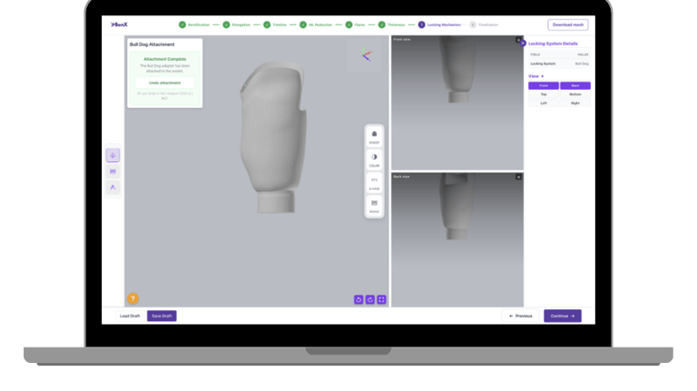 BenX corrective-by-design O&P software