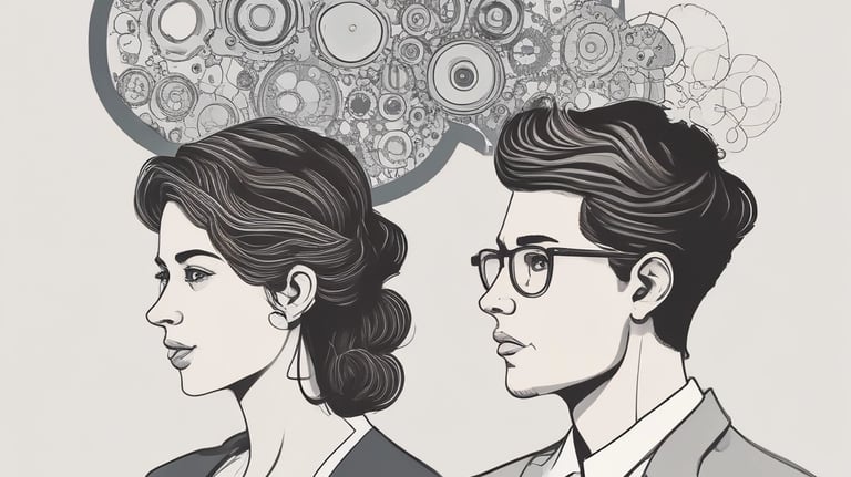 A diverse group of people collaborating on a project.