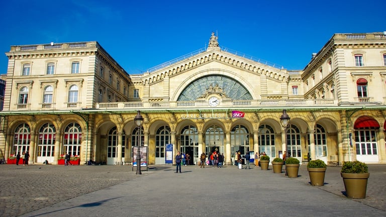Paris Gare de l’Est – service taxi vers aéroports et gares