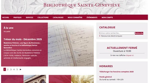 Bibliothèque Ste Geneviève