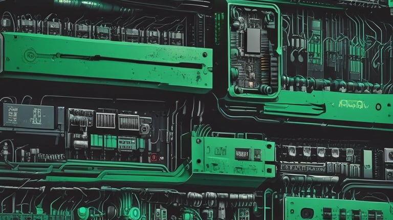 white and black abstract painting