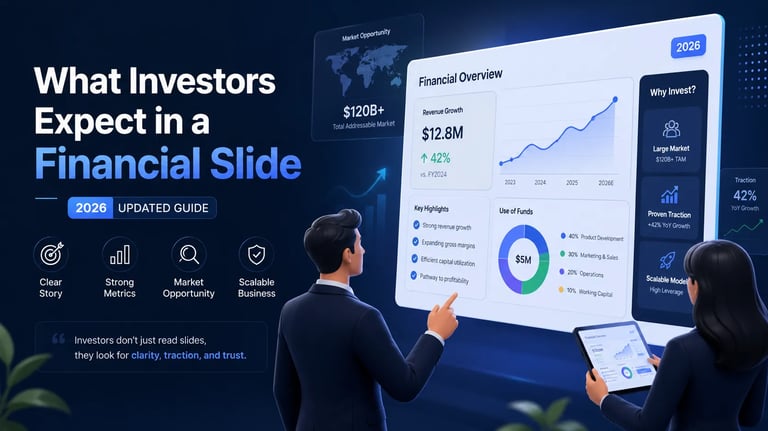 What Investors Expect in a Financial Slide