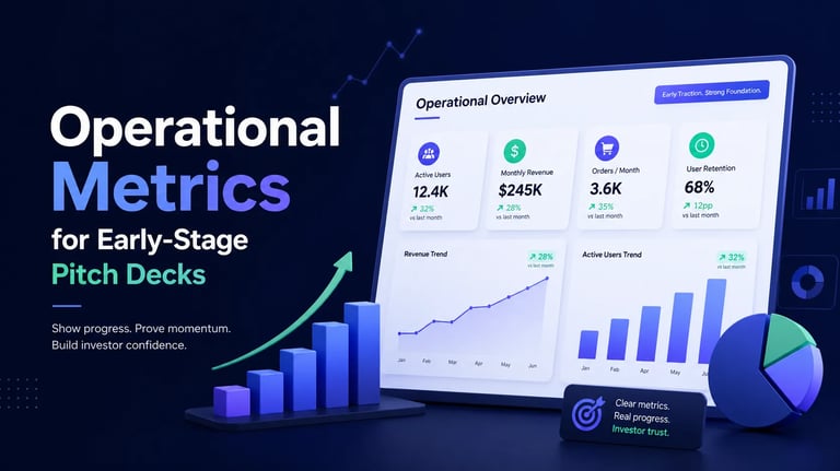 Operational Metrics for Early-Stage Pitch Decks