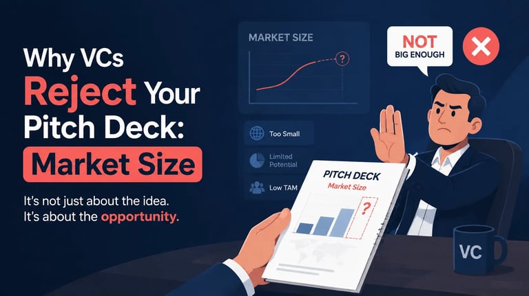 Why VCs Reject Your Pitch Deck: Market Size