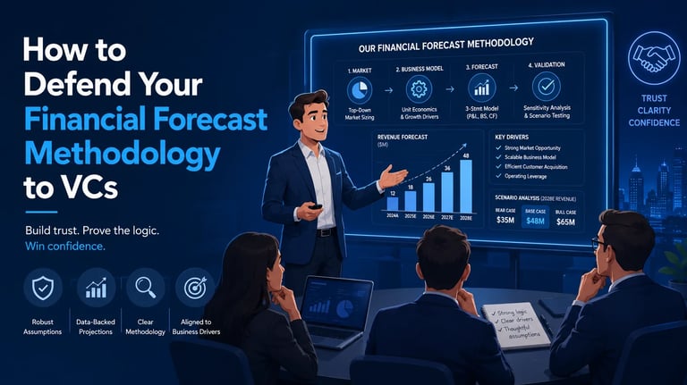 How to Defend Your Financial Forecast Methodology to VCs