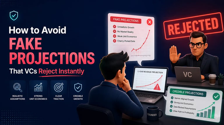 How to Avoid Fake Projections That VCs Reject Instantly