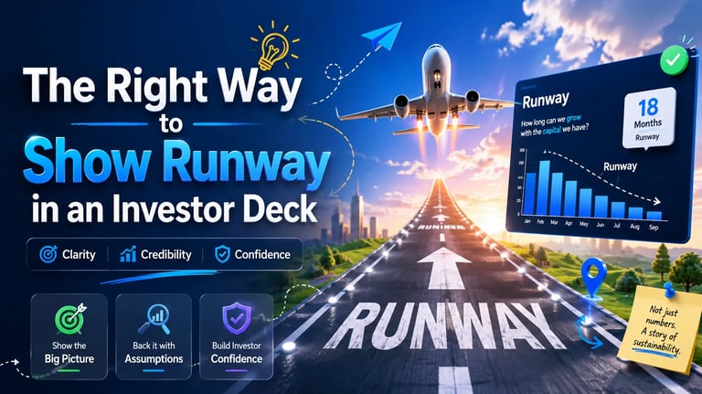 The Right Way to Show Runway in an Investor Deck