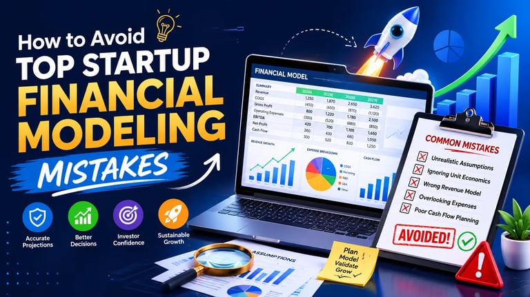 How to Avoid Top Startup Financial Modeling Mistakes