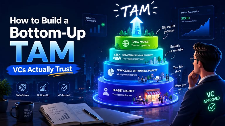 How to Build a Bottom-Up TAM VCs Actually Trust