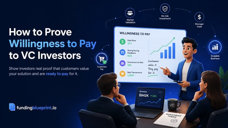 How to Prove Willingness to Pay to VC Investors