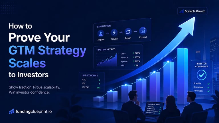How to Prove Your GTM Strategy Scales to Investors