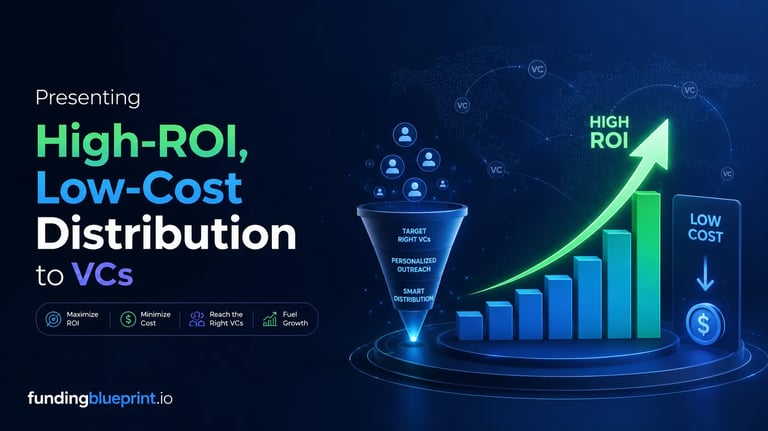 Presenting High-ROI, Low-Cost Distribution to VCs