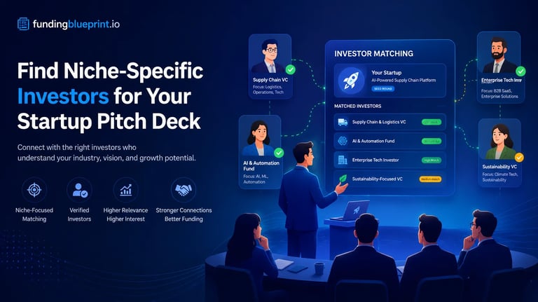 Find Niche-Specific Investors for Your Startup Pitch Deck