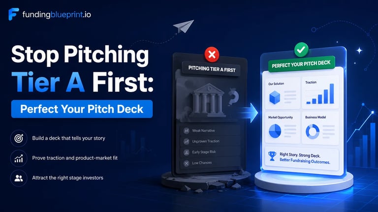 Stop Pitching Tier A First: Perfect Your Pitch Deck
