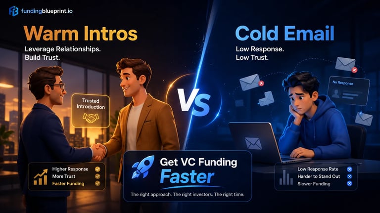 Warm Intros vs Cold Email: Get VC Funding Faster