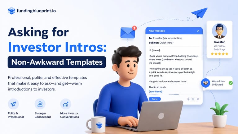 Asking for Investor Intros: Non-Awkward Templates