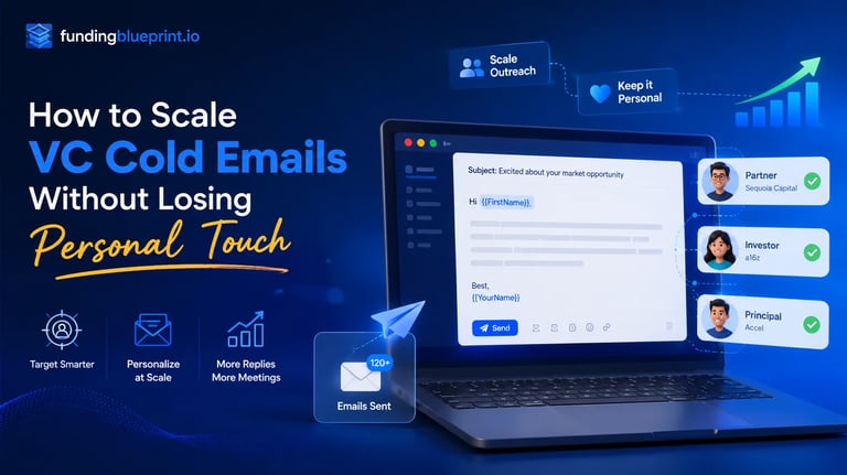 How to Scale VC Cold Emails Without Losing Personal Touch