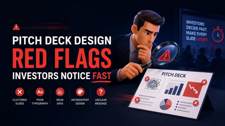 Pitch Deck Design Red Flags Investors Notice Fast