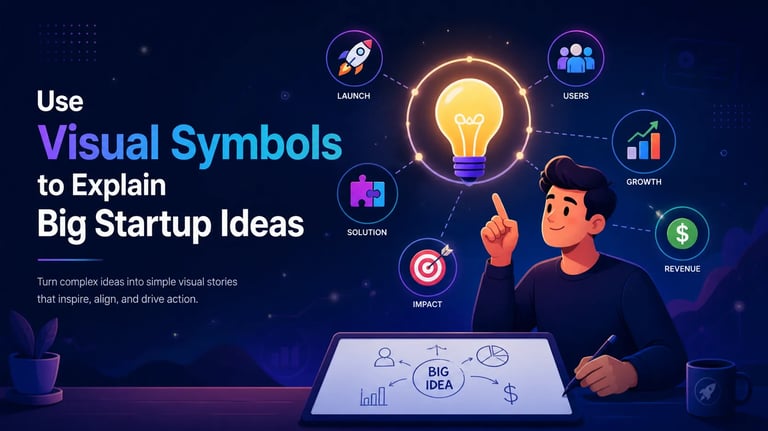Use Visual Symbols to Explain Big Startup Ideas