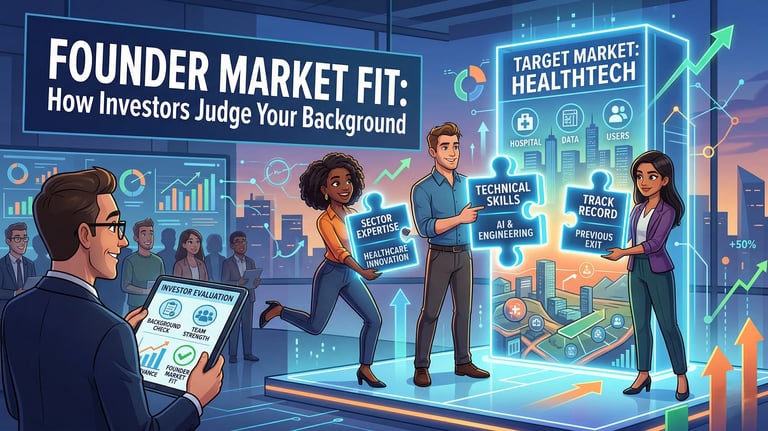 Founder Market Fit: How Investors Judge Your Background
