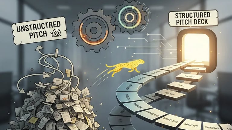 Why Structured Pitch Decks Move Faster Through the Deal Flow