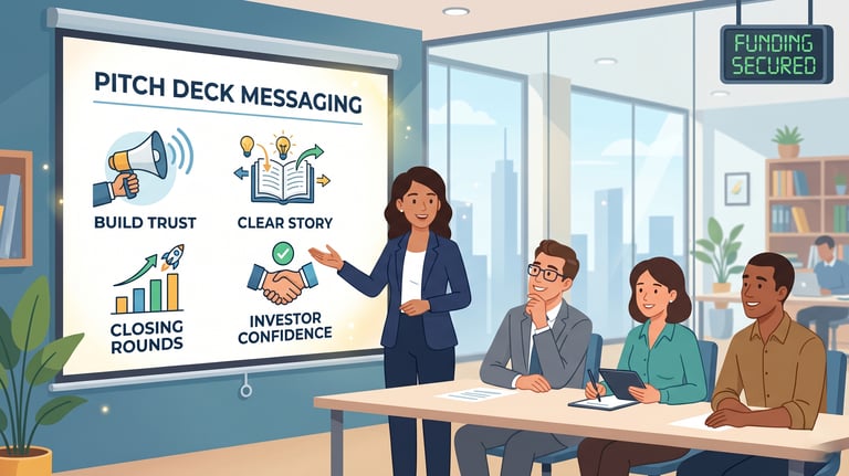 Pitch Deck Messaging: Build Investor Trust That Closes Rounds