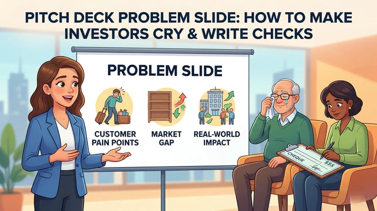 Pitch Deck Problem Slide: How to Make Investors Cry & Write Checks