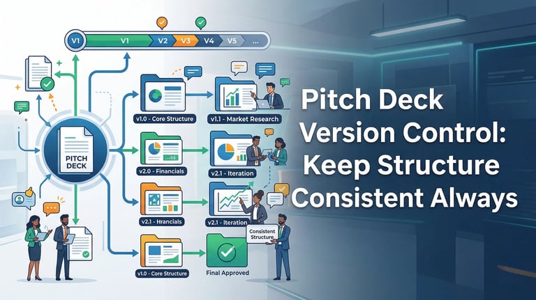 Pitch Deck Version Control: Keep Structure Consistent Always