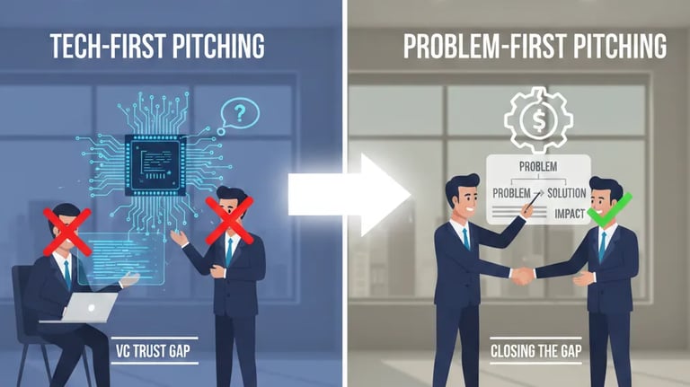 Tech-First vs Problem-First Pitching: Closing the VC Trust Gap