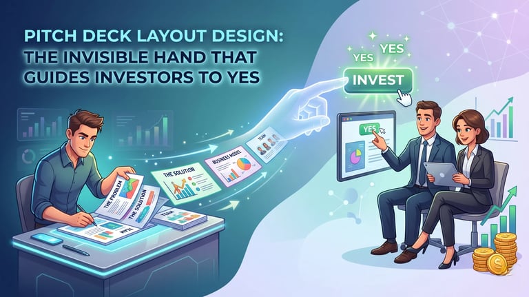Pitch Deck Layout Design: The Invisible Hand That Guides Investors to Yes