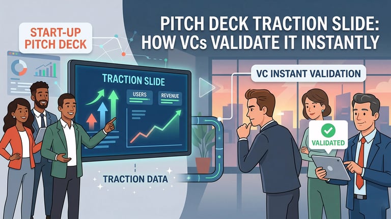 Pitch Deck Traction Slide: How VCs Validate It Instantly