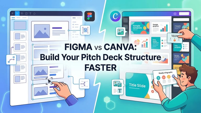 Figma vs Canva for Pitch Decks: Build Structure Faster