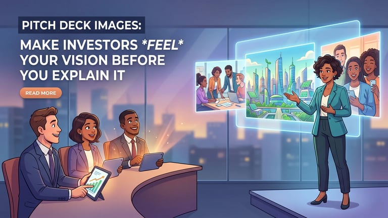 Pitch Deck Images: Make Investors Feel Your Vision Before You Explain It