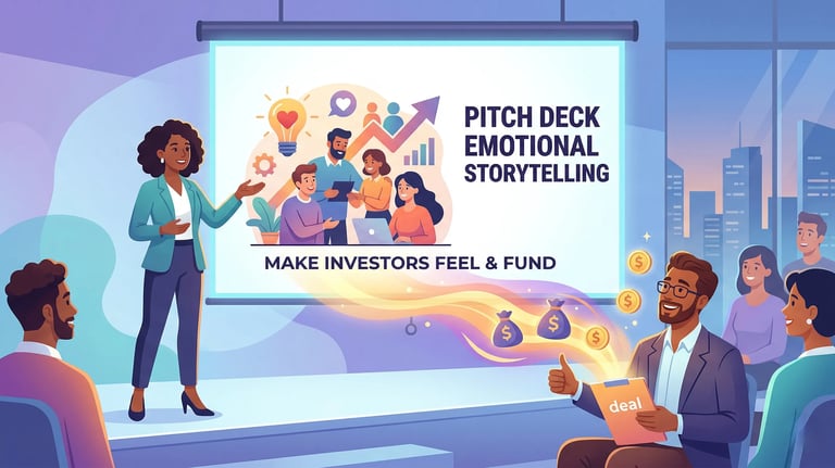 Pitch  Deck Emotional Storytelling: Make Investors Feel & Fund