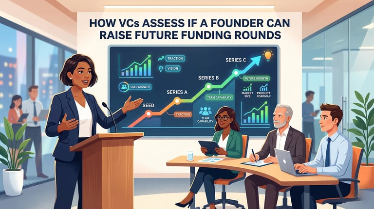 How VCs Assess If a Founder Can Raise Future Funding Rounds